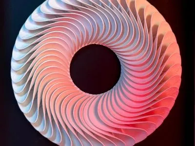Scultura Geometrica Illuminata