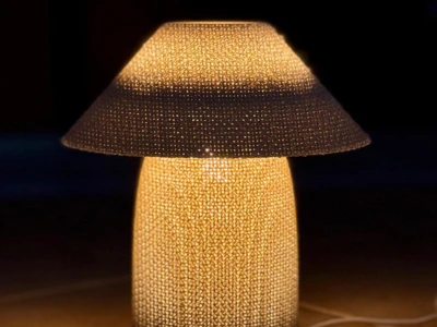 Lampada di design stampata in 3D