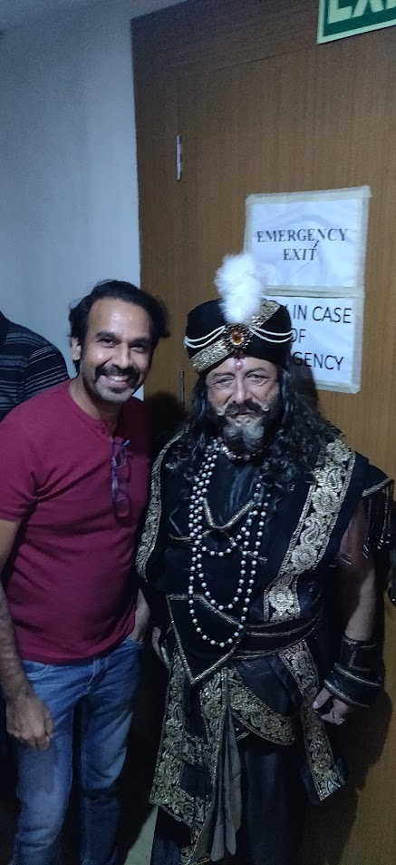 Backstage Moment