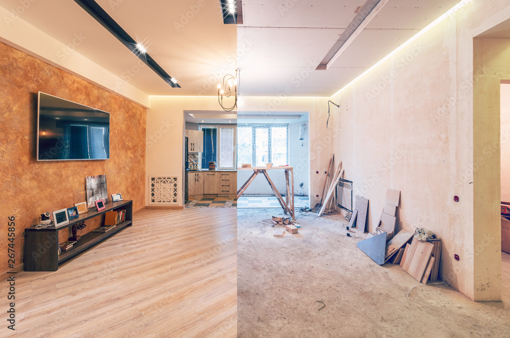 Living Room Transformation — before