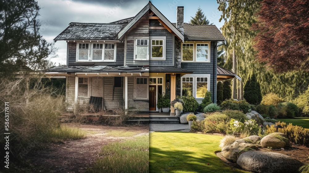 Exterior Home Revival — before