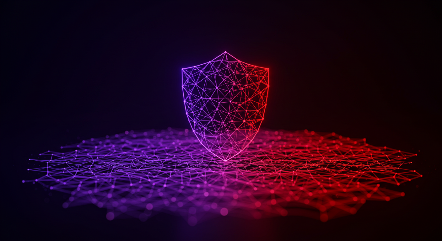 Network shield over node topology