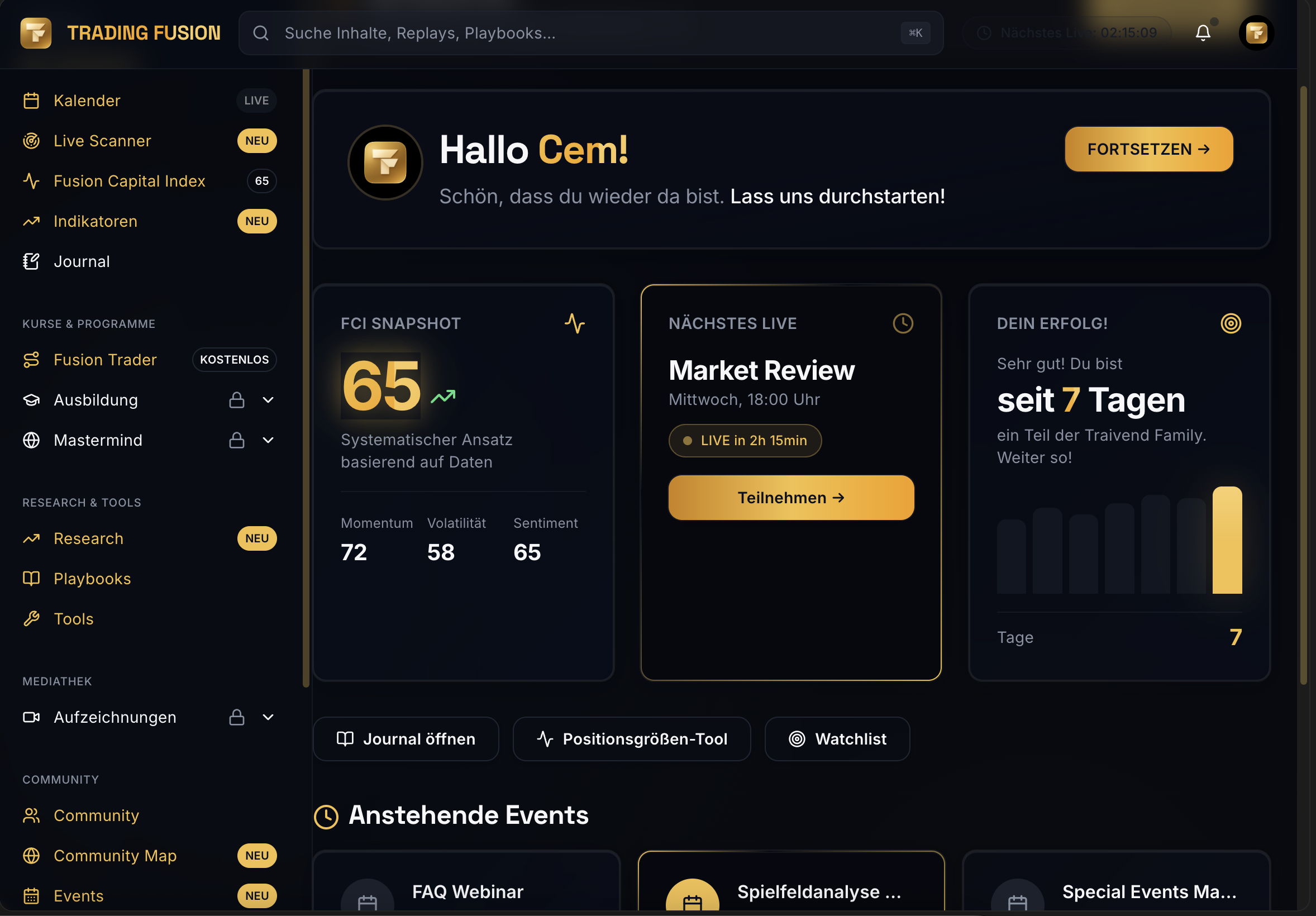 Premium Dashboard