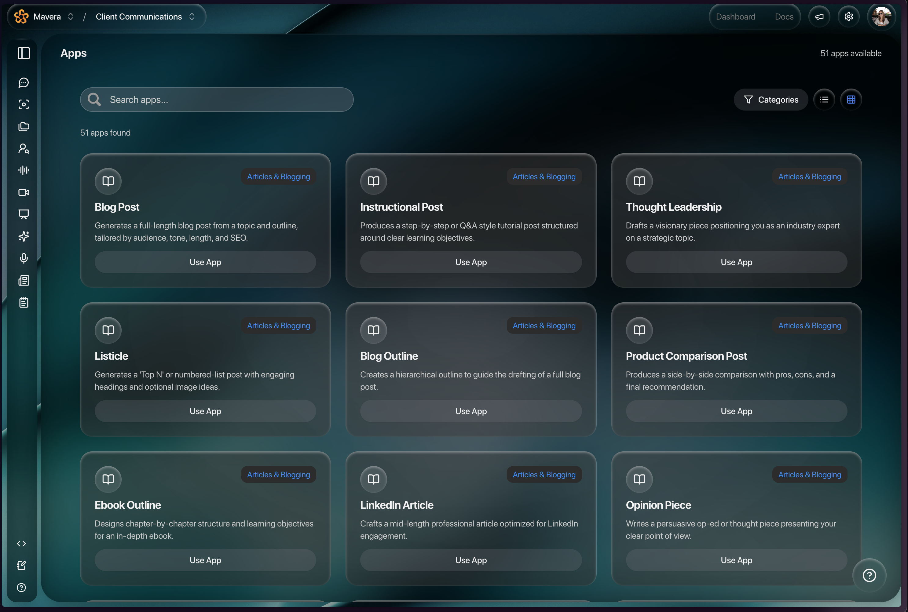 Content editor with persona context and brand voice controls