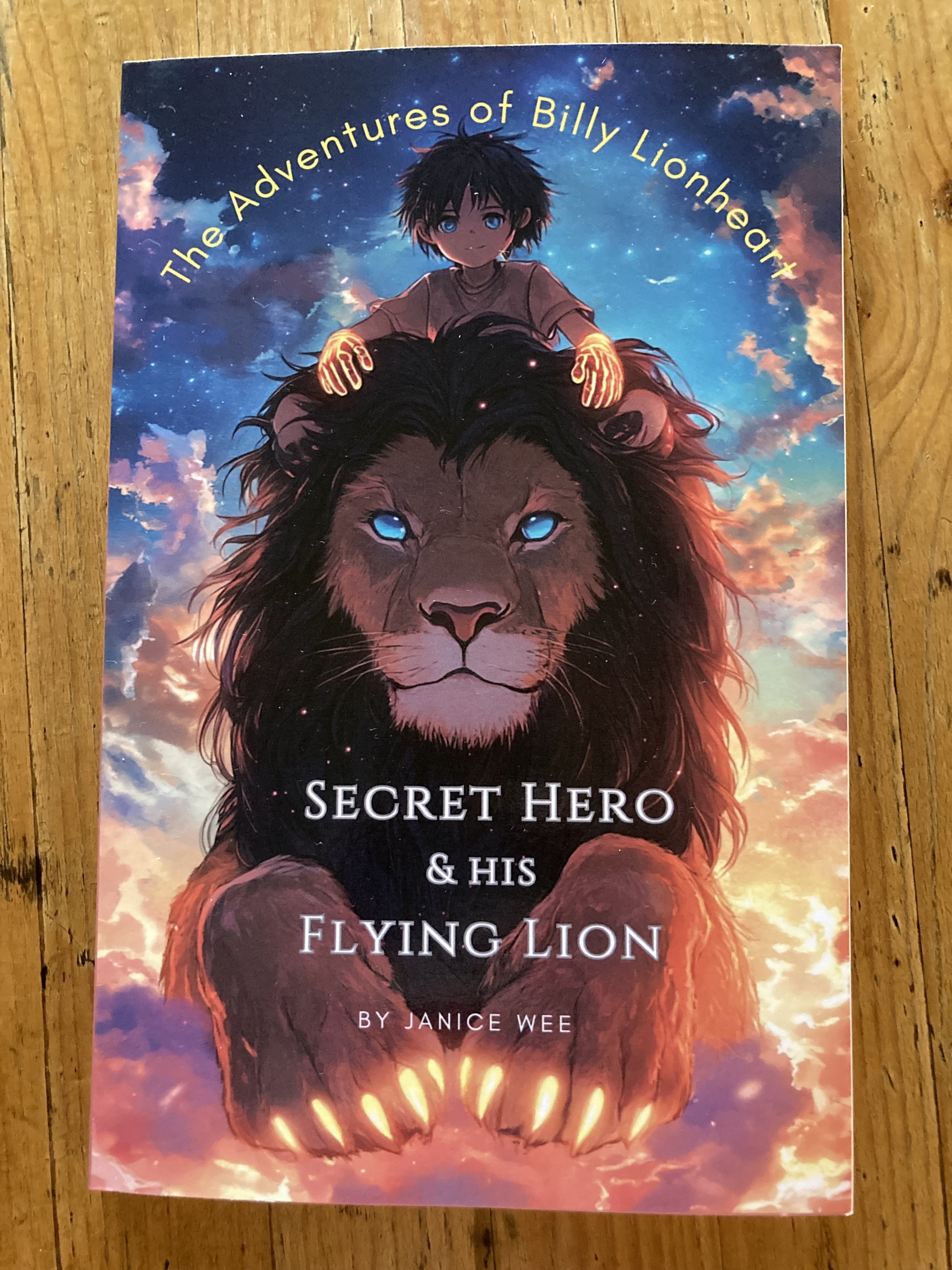 Cover Reveal: Secret Hero & His Flying Lion