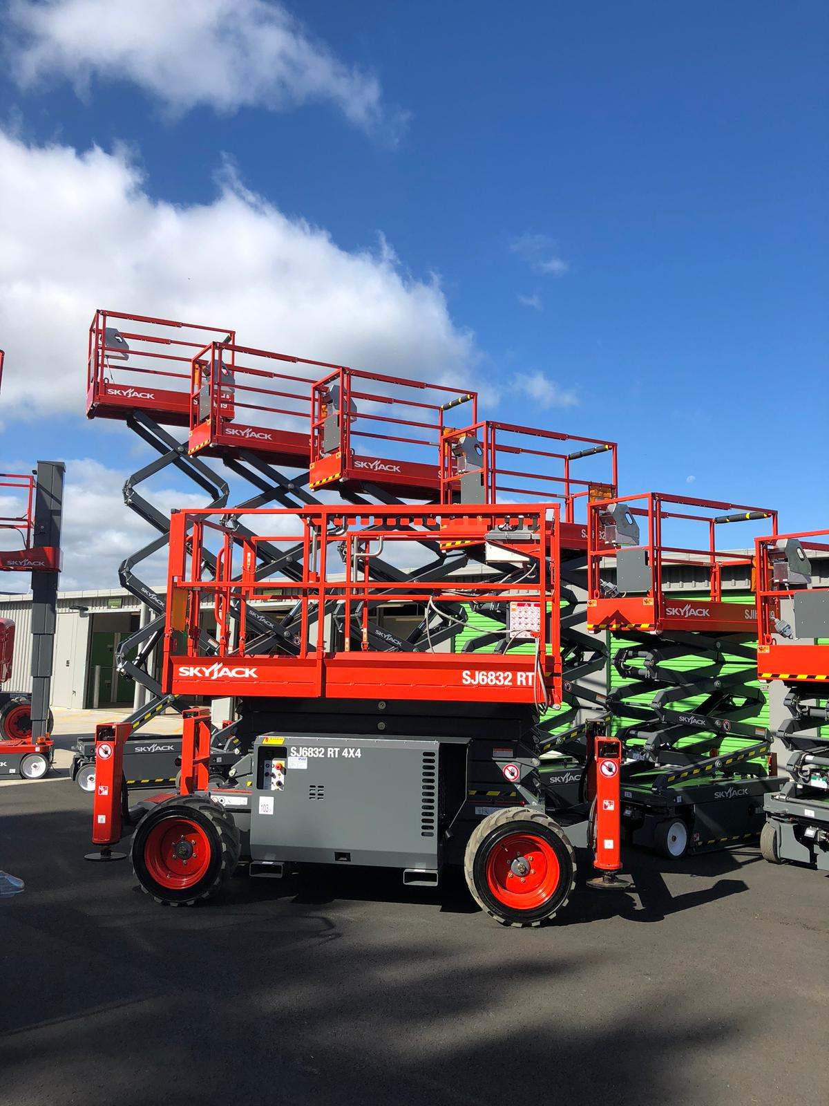 Scissorlift NZ fleet photo 2