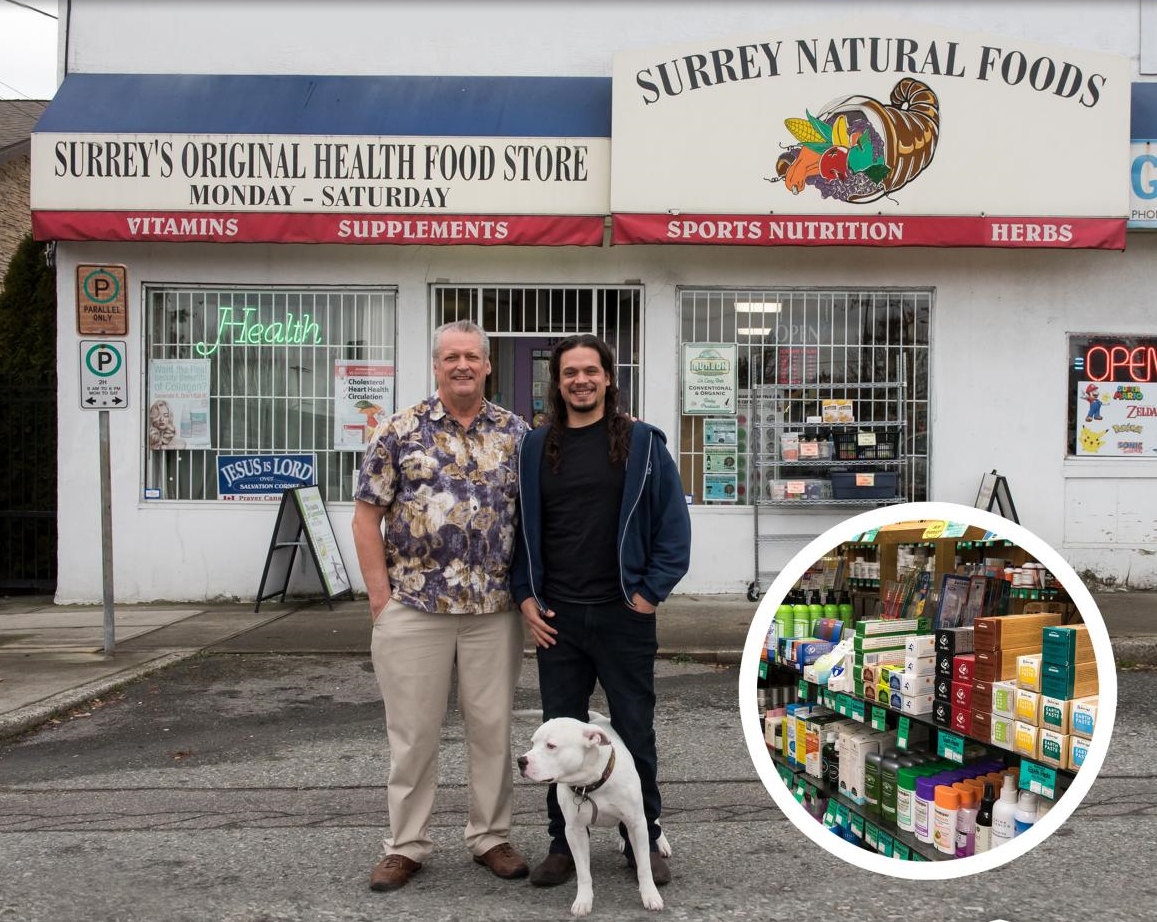 Surrey Natural Foods store exterior