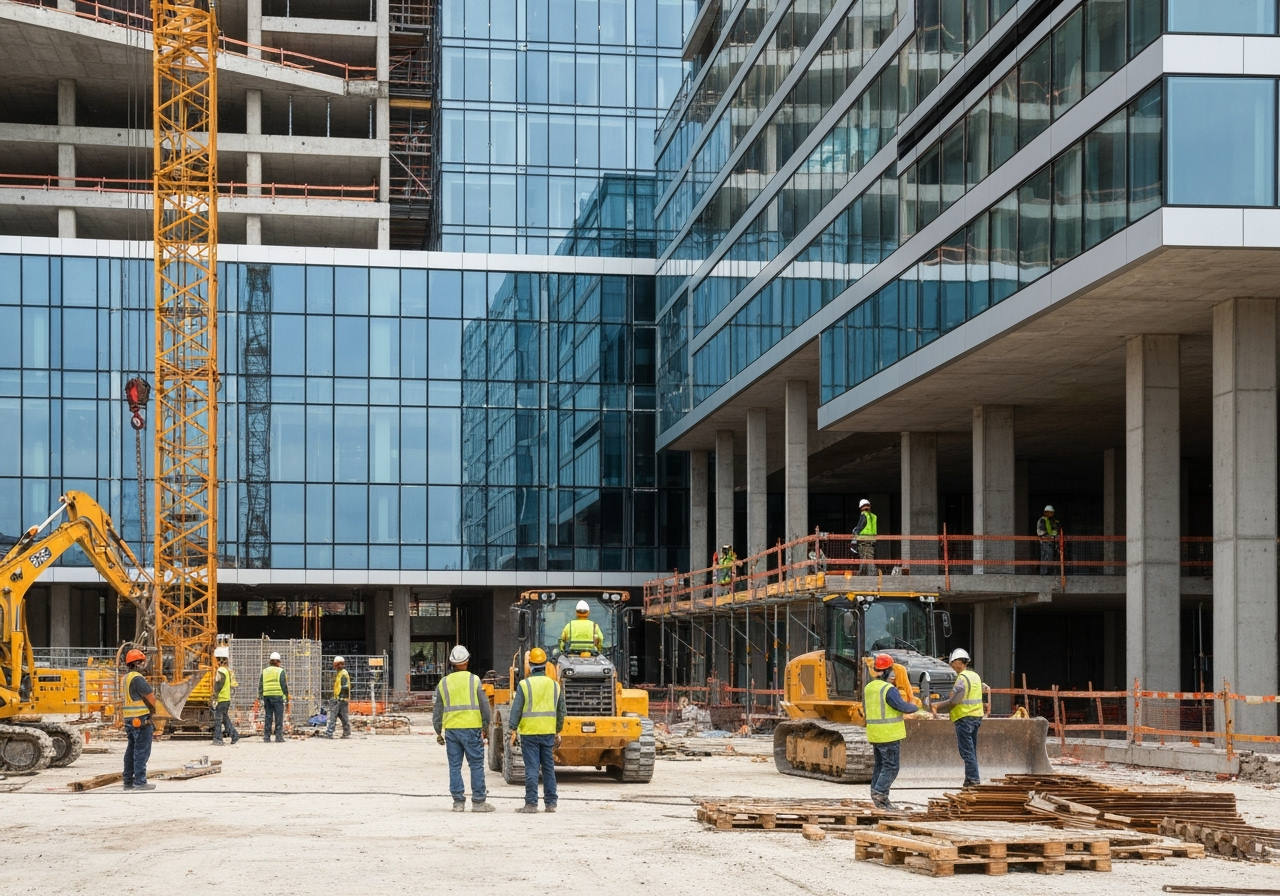 Construction moderne