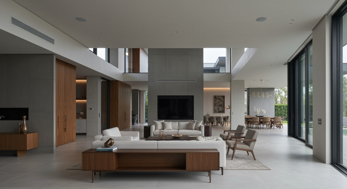 Architecture intérieure moderne