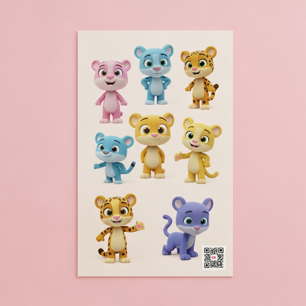 Posters with QR Story Codes