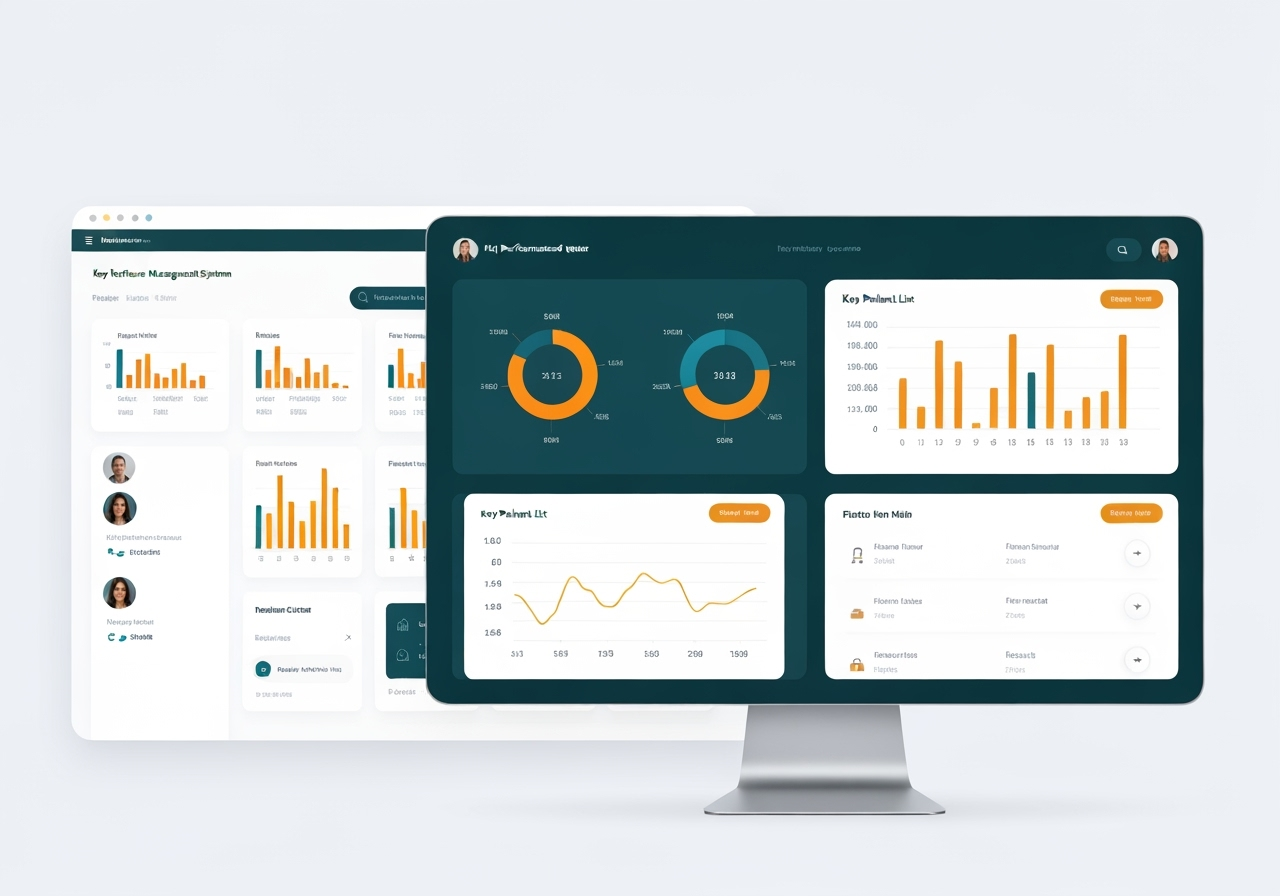 Healthcare Dashboard project screenshot