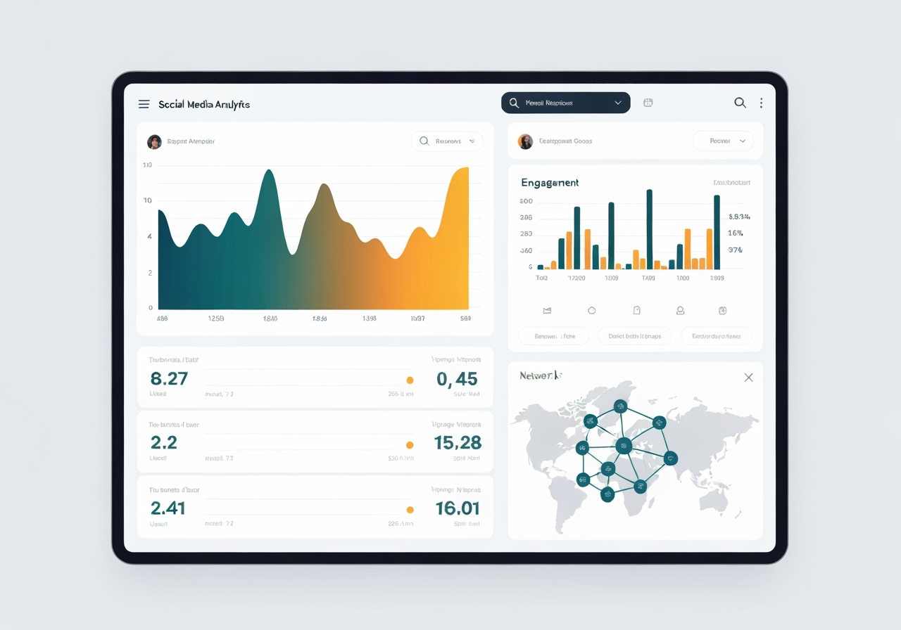 Social Media Analytics project screenshot