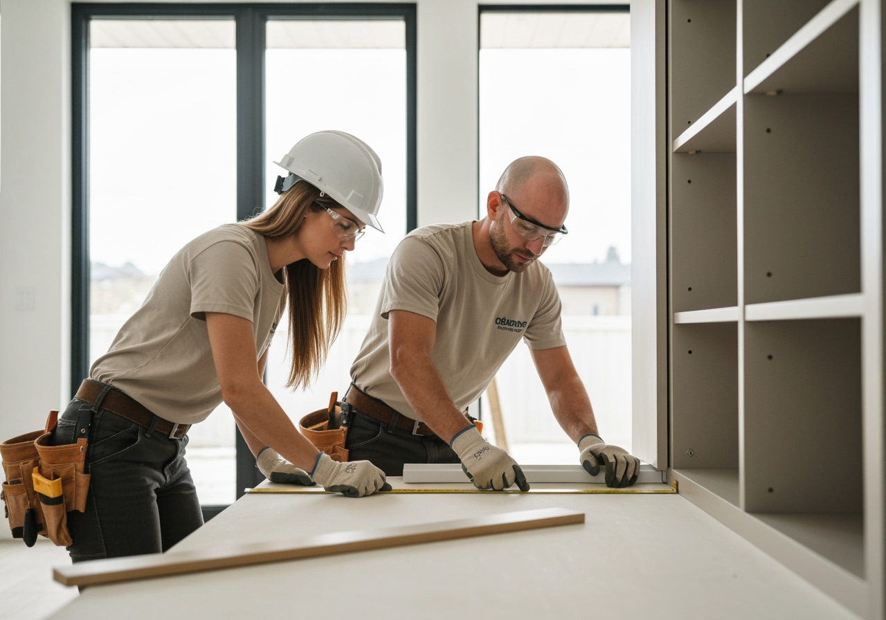 Kaplan Remodeling team at work
