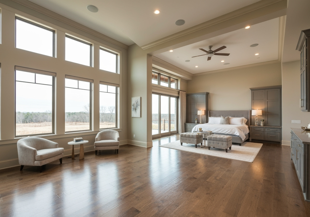 Interior view of finished home addition in Longwood FL