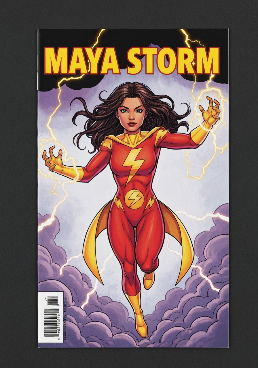 Maya Storm comic book