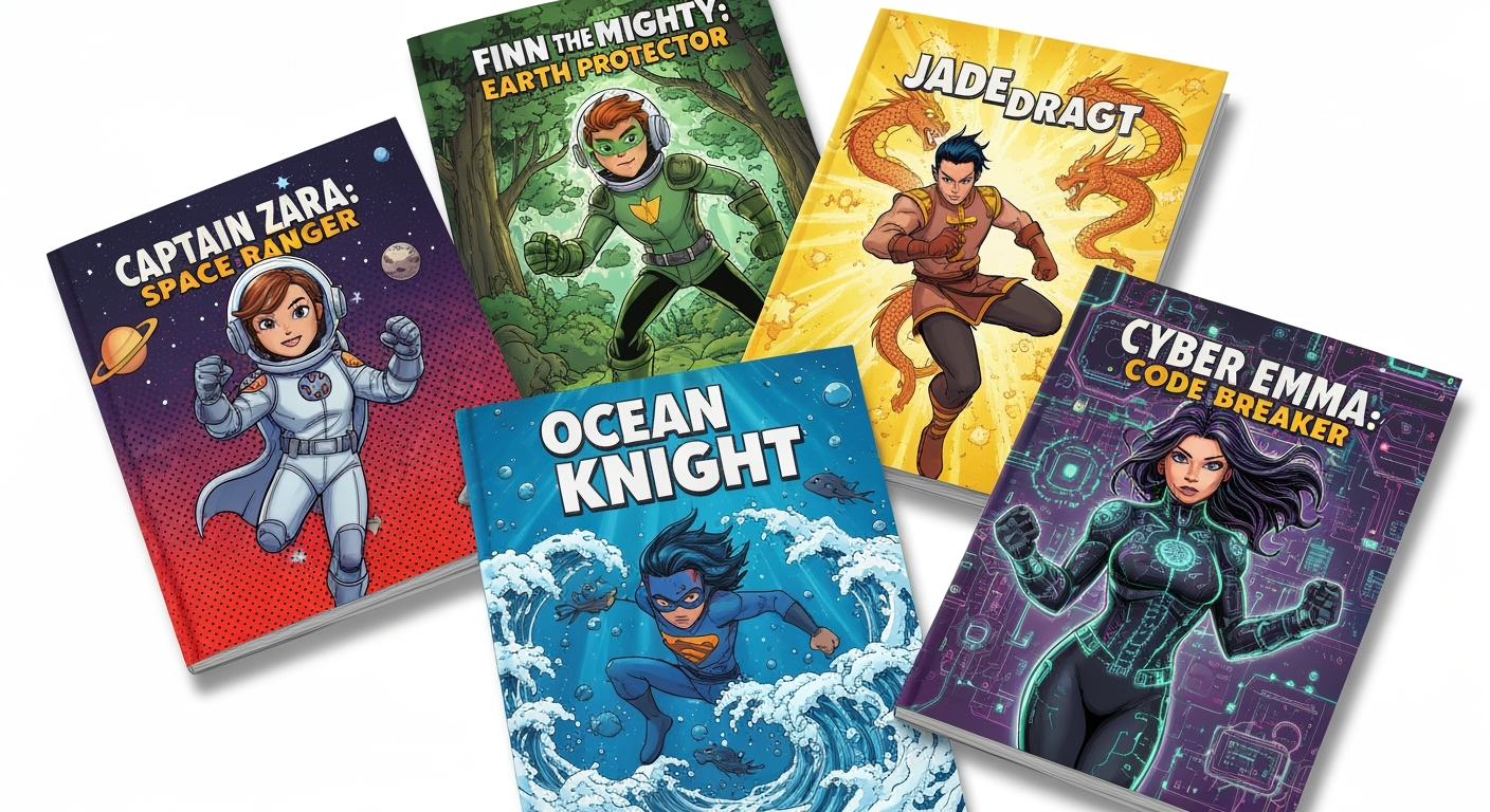 Comics in website style