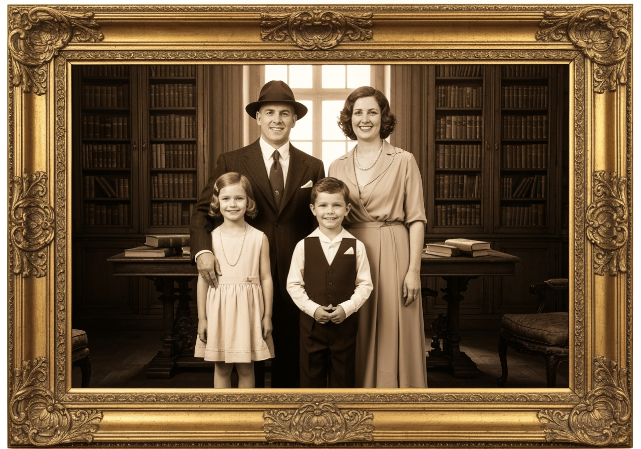 Vintage Gold frame preview