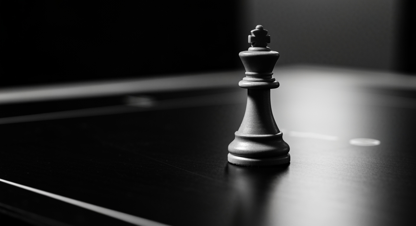 Strategic chess piece composition