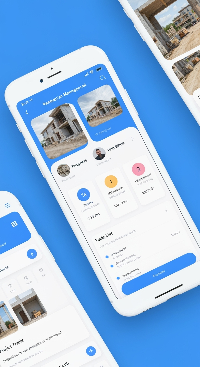 Application Renovation Man - Suivi de chantier