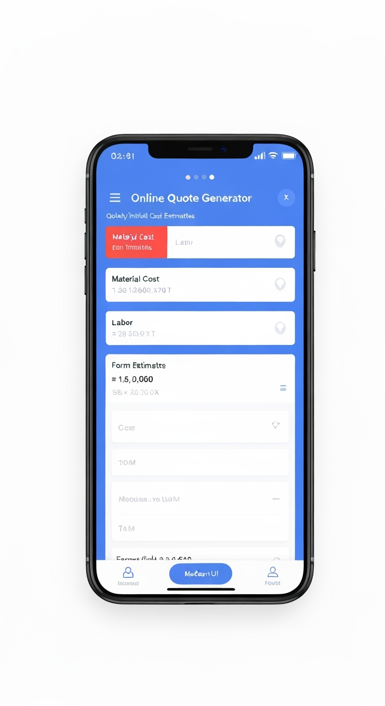 Application Renovation Man - Devis en ligne