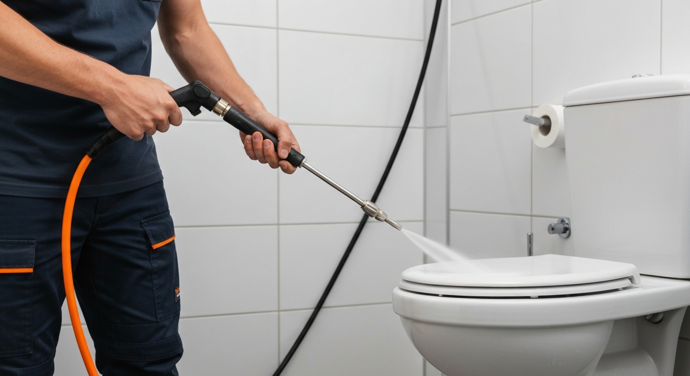 Professionelle Kanalreinigung WC