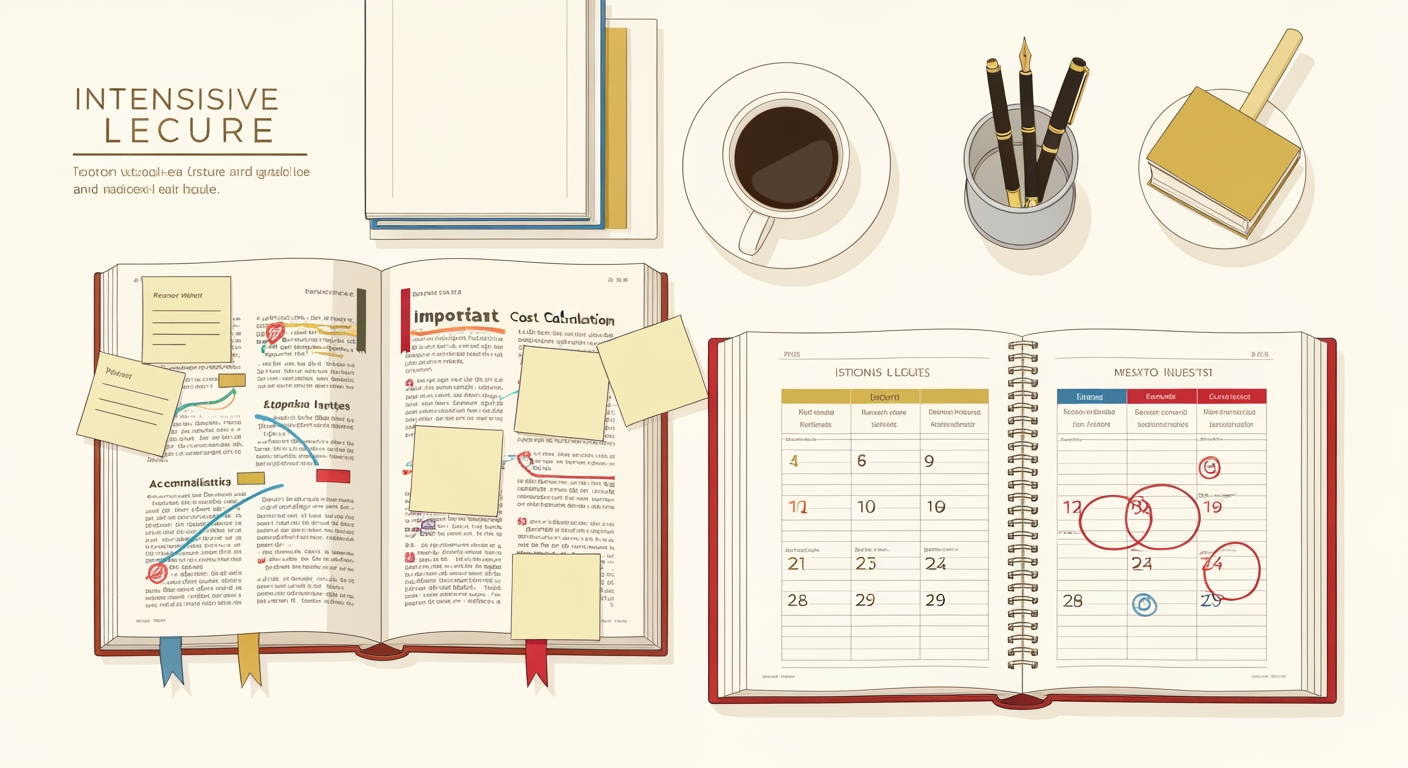 Intensive lecture study materials