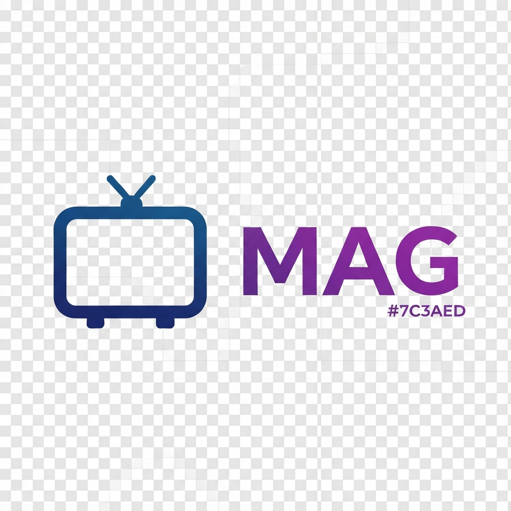 MAG logo IPTV SMARTERS PRO