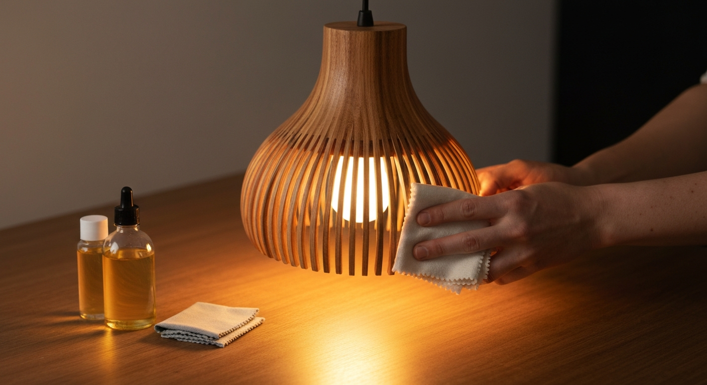 Entretien de vos luminaires en bois : Guide complet