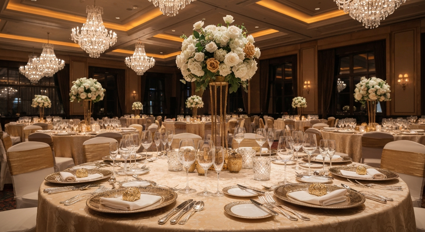 Indoor Gala Dinners Dubai