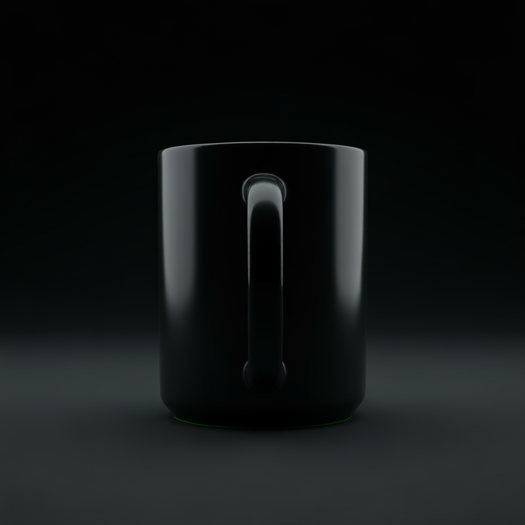 Color-changing mug in Cold state