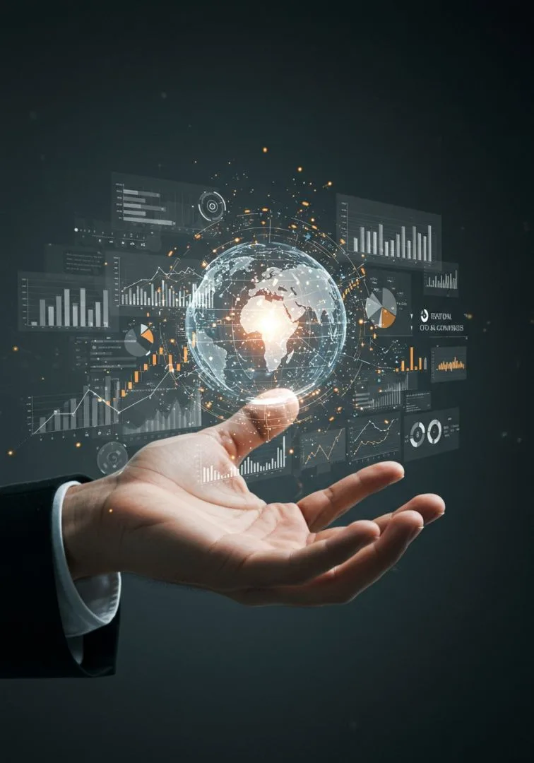 Professional accounting workspace