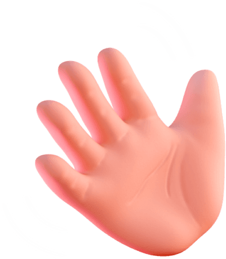 3D Waving Hand