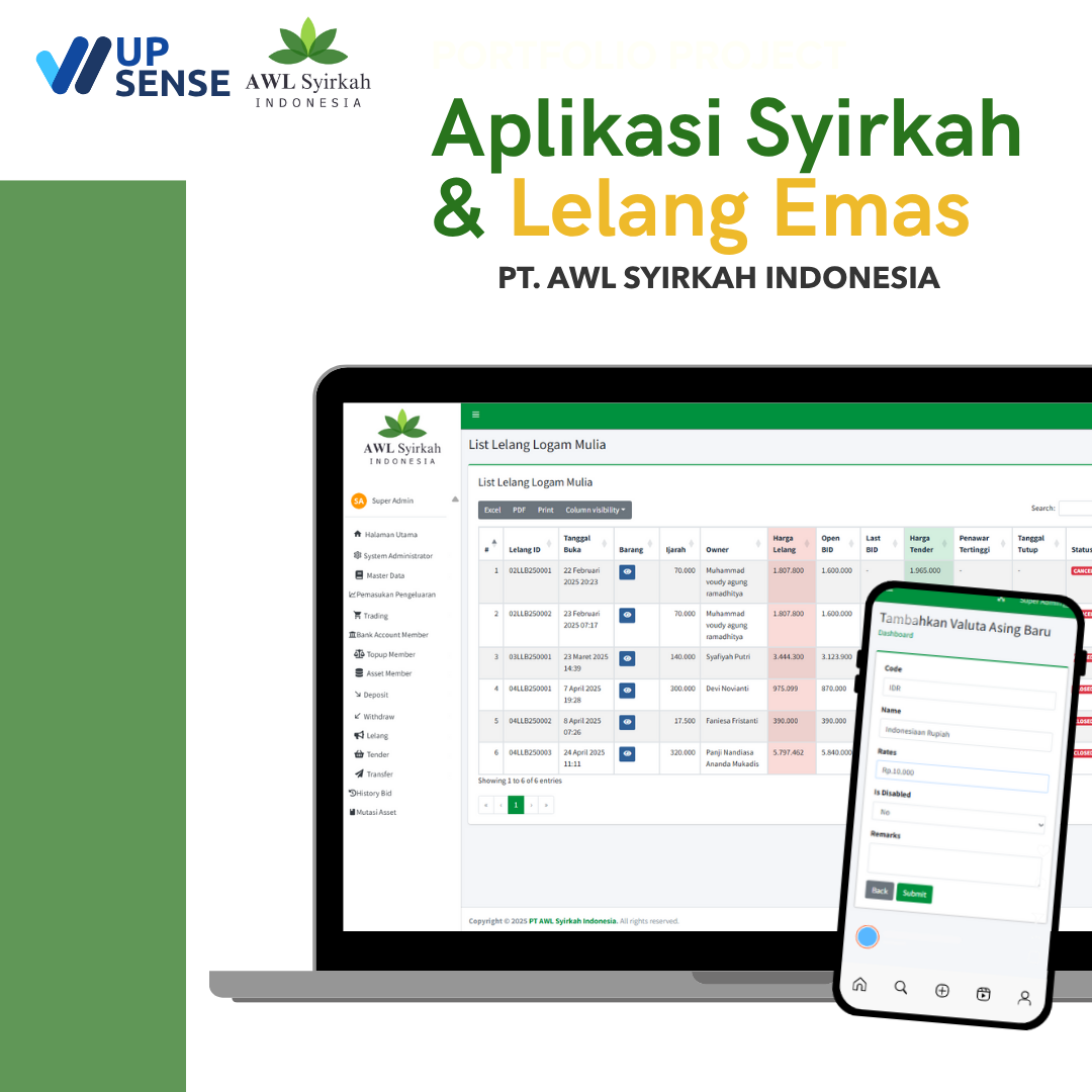AWL Syirkah and Gold Sell