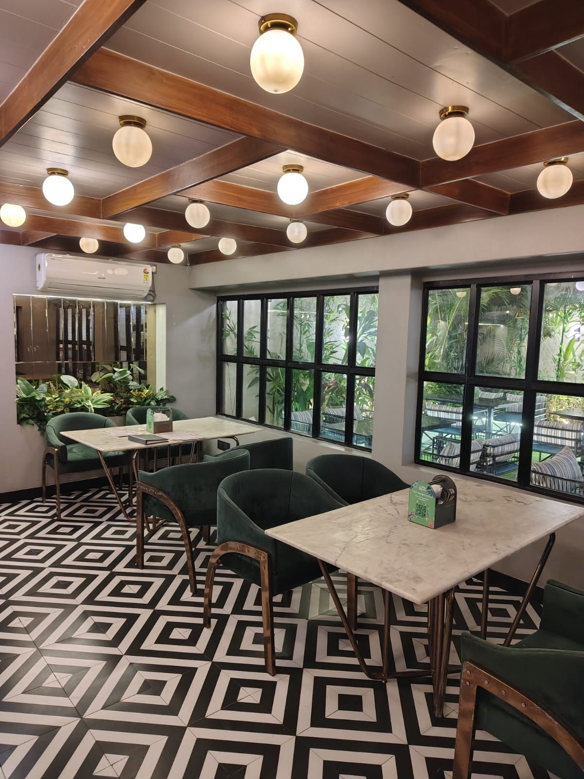 Indoor seating