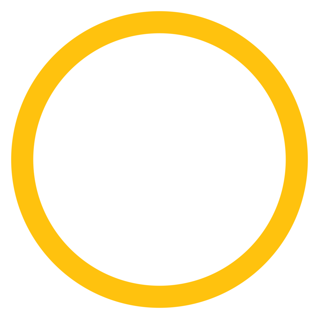 Decorative yellow arc