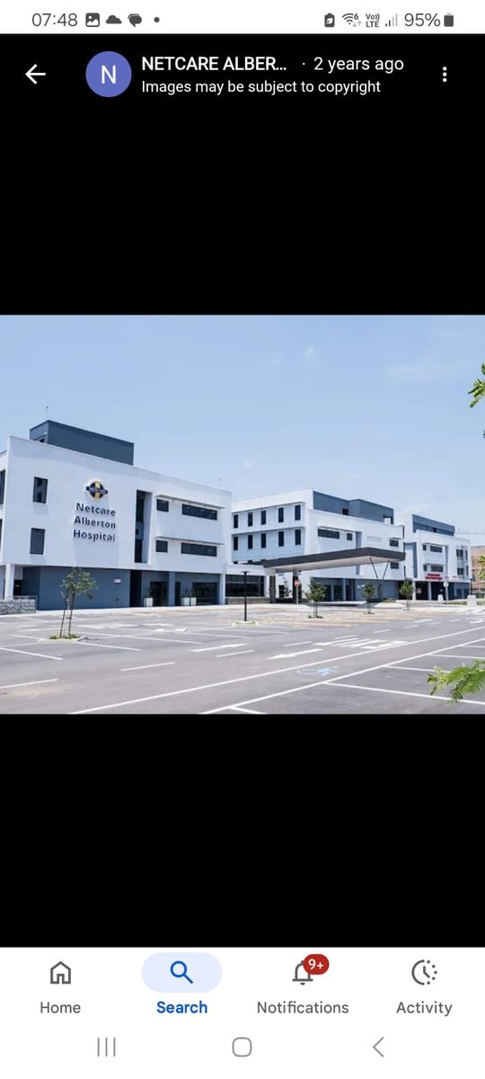 Netcare Alberton Hospital Exterior