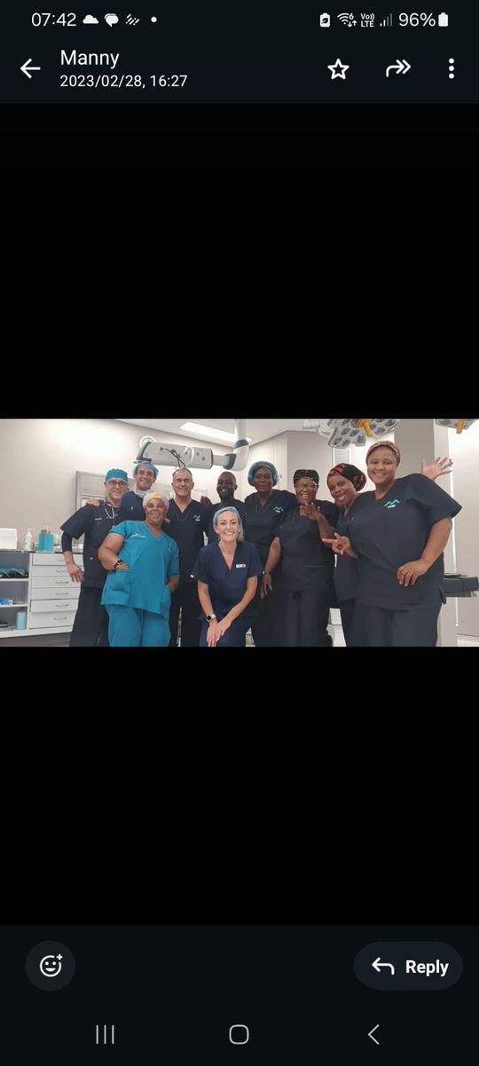 Dr. Laric and the Medical Team