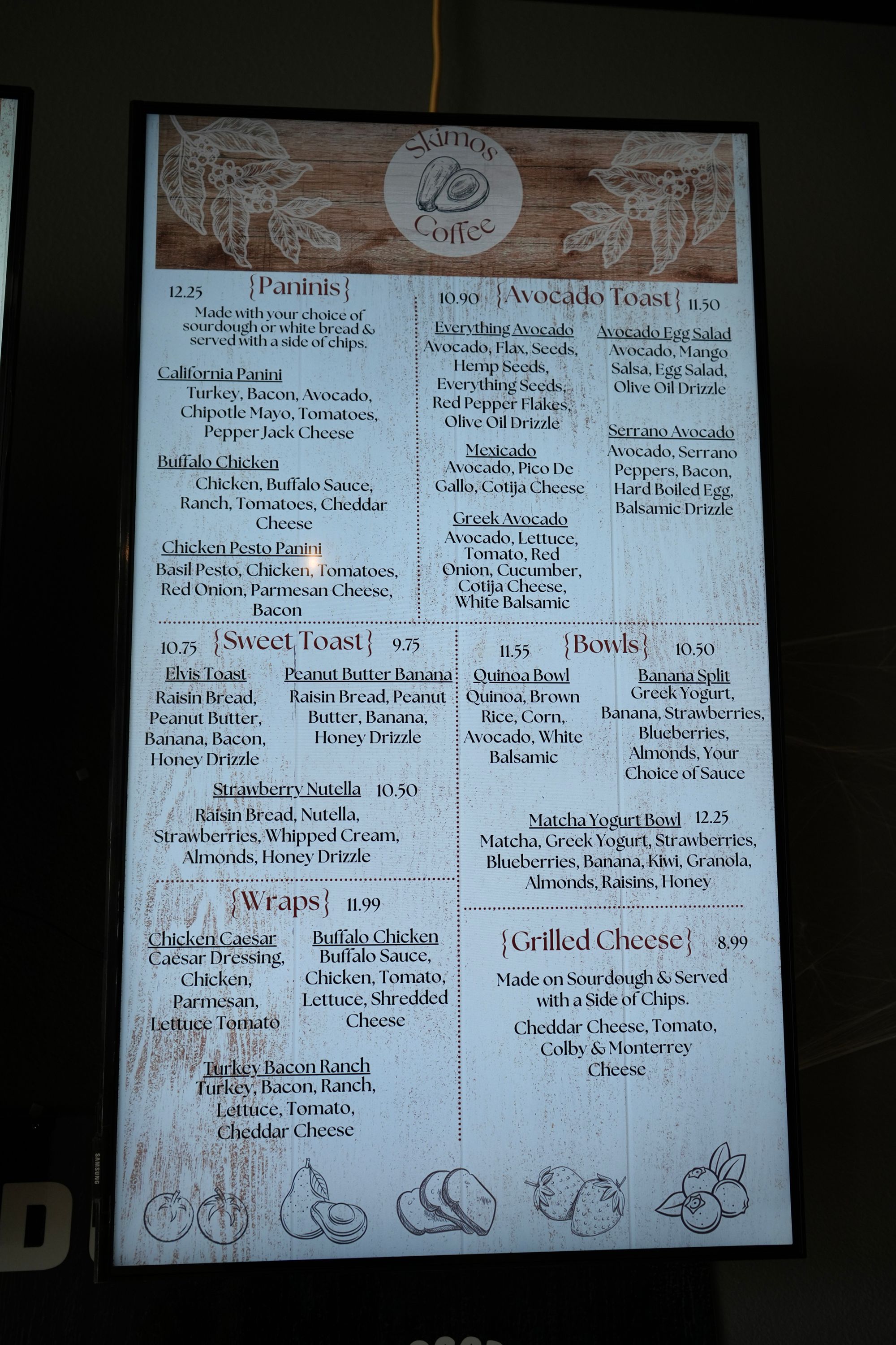 Food Menu