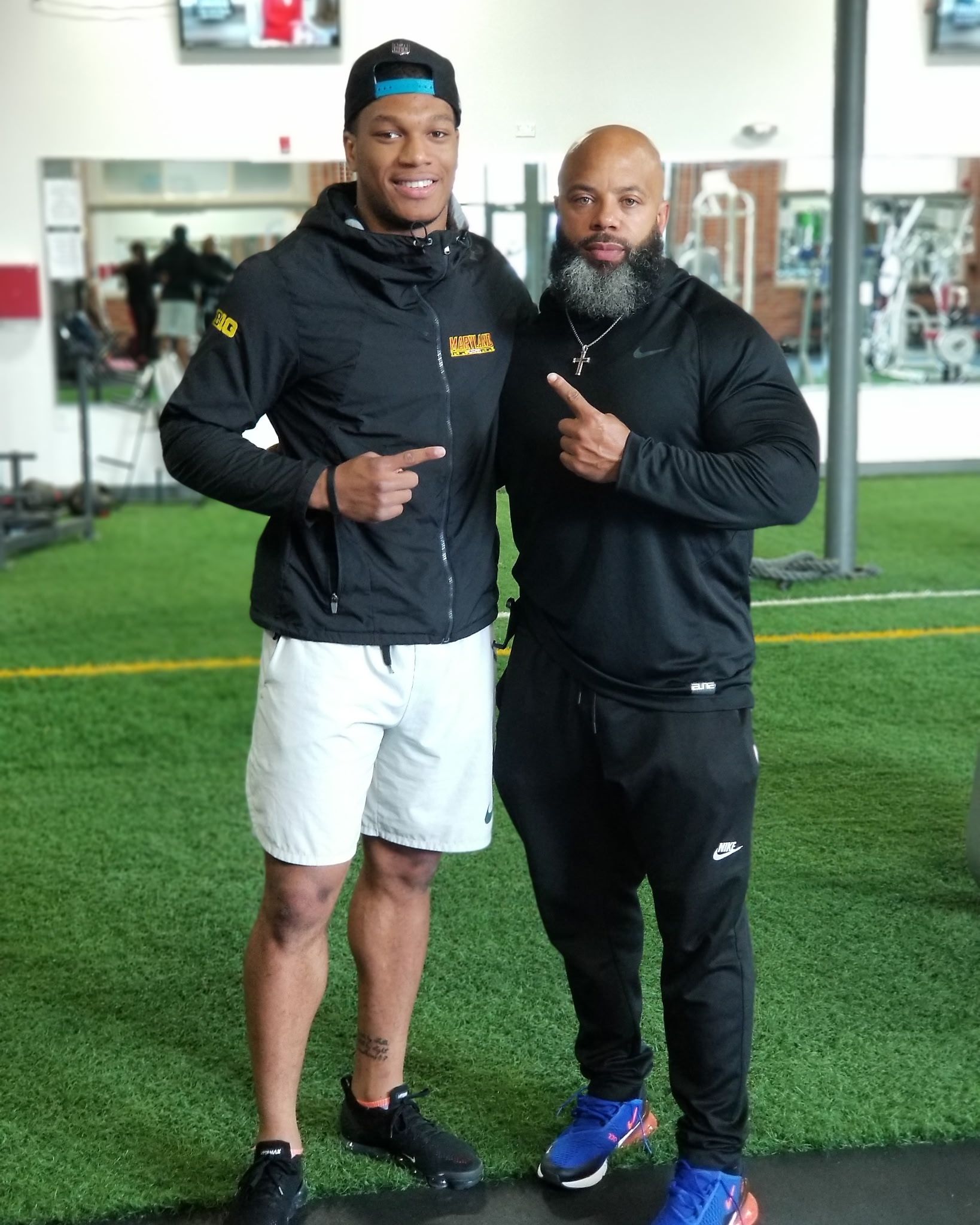 Swift with NFL Star D.J. Moore