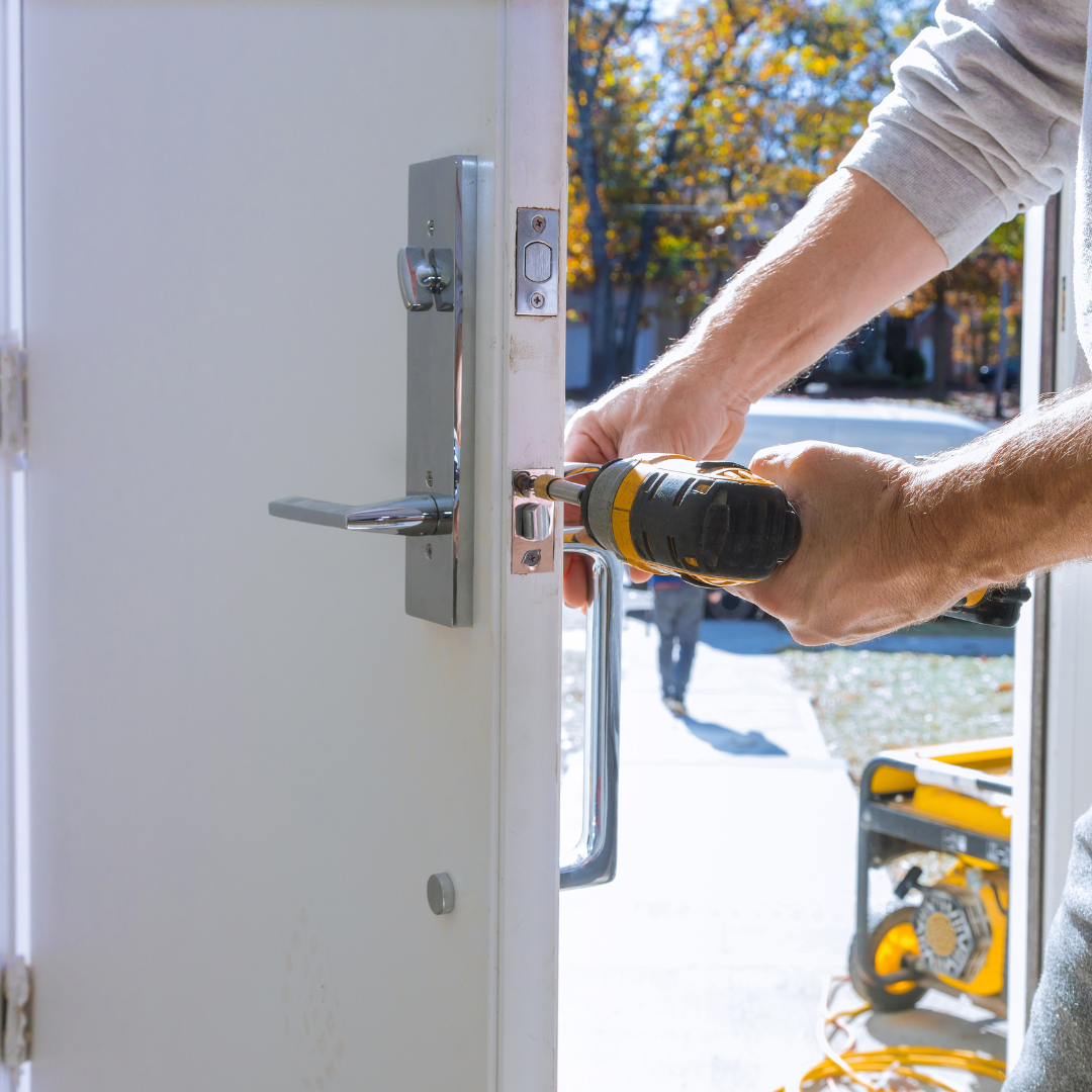 Installation de serrure professionnelle