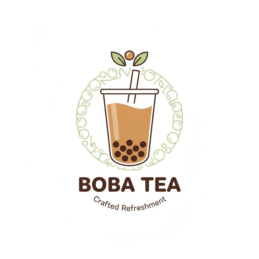 Boba Tea Logo