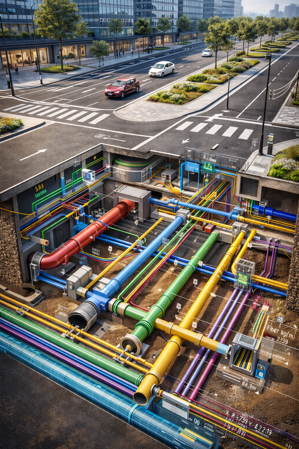 Réseaux souterrains VRD