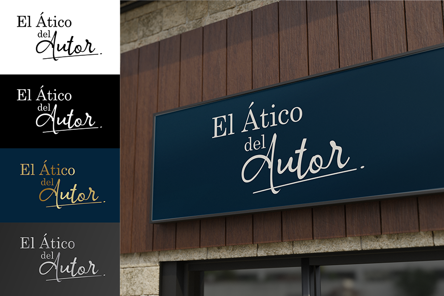 El Ático del Autor — Visual Identity