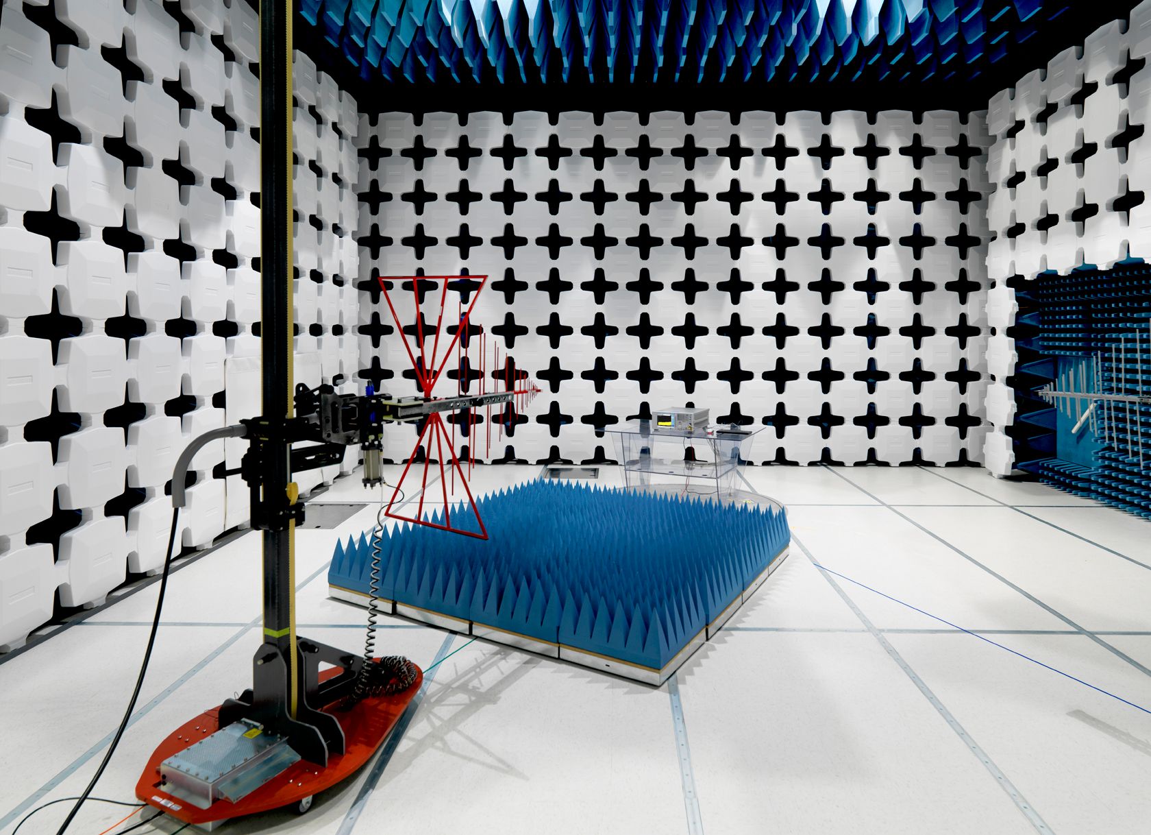 EMC Testing Chamber - Manasi Semiconductors Pre-Compliance Lab