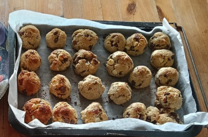 Strawberry Chocolate Chip Scones