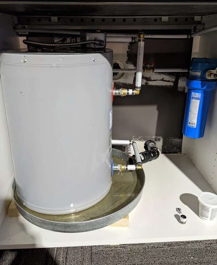 Compact Water Heater & Filtration
