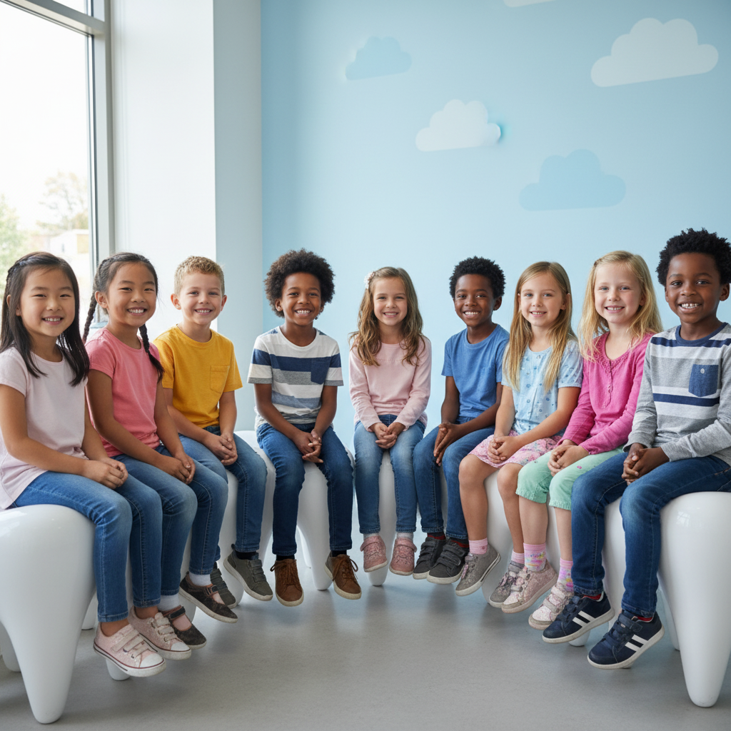 Kinder in der AureaDent Praxis