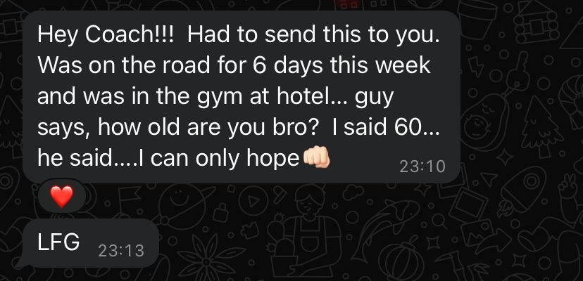 Client testimonial direct message 11