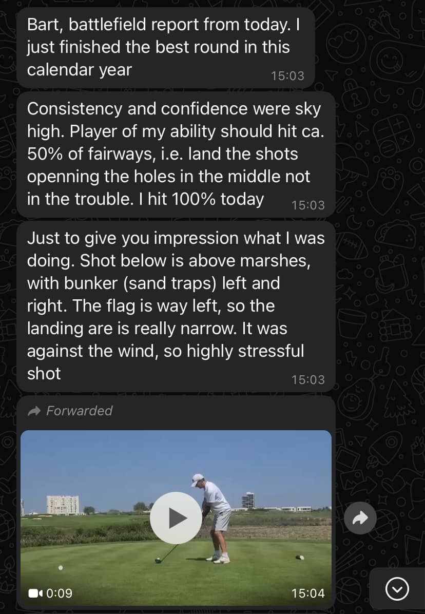 Client testimonial direct message 26