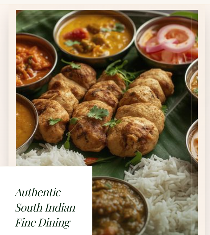 Dakshina Heritage Signature Vegetarian Thali